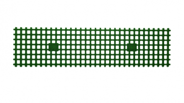 Moosgitter L (grün) - Saugnapf hinten