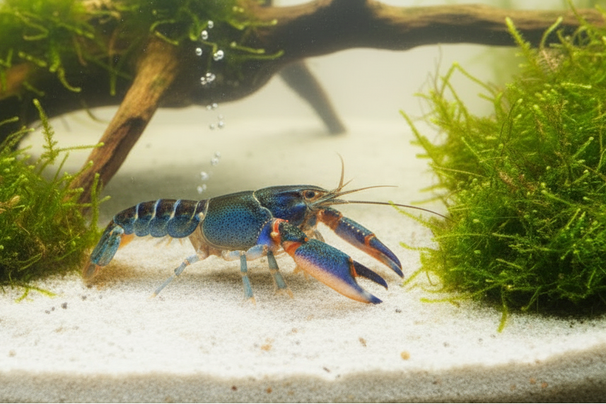 Cherax alyciae - Krebs "blue kong blue claw"