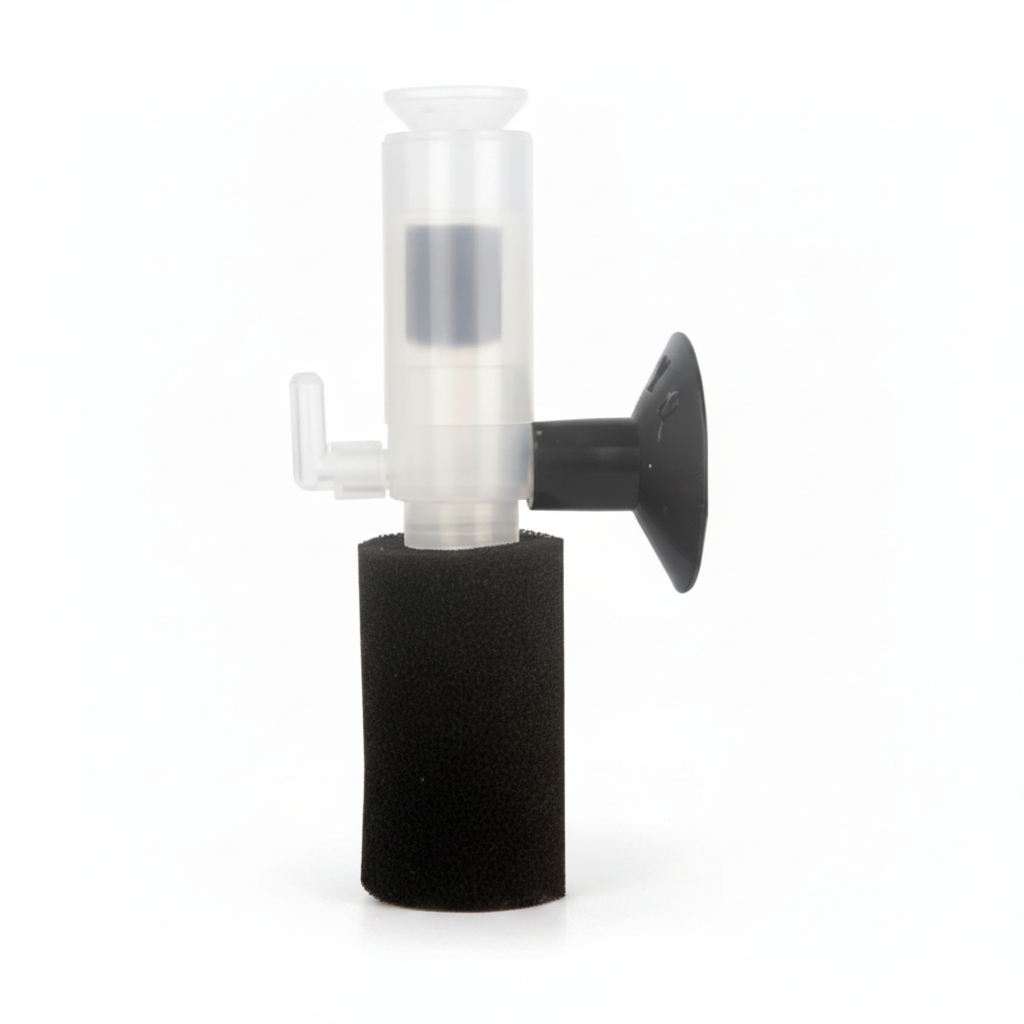 Mini Aquarium Schwammfilter, Ultra-Leiser Pneumatischer Innenfilter fĂĽr Kleine Aquarien