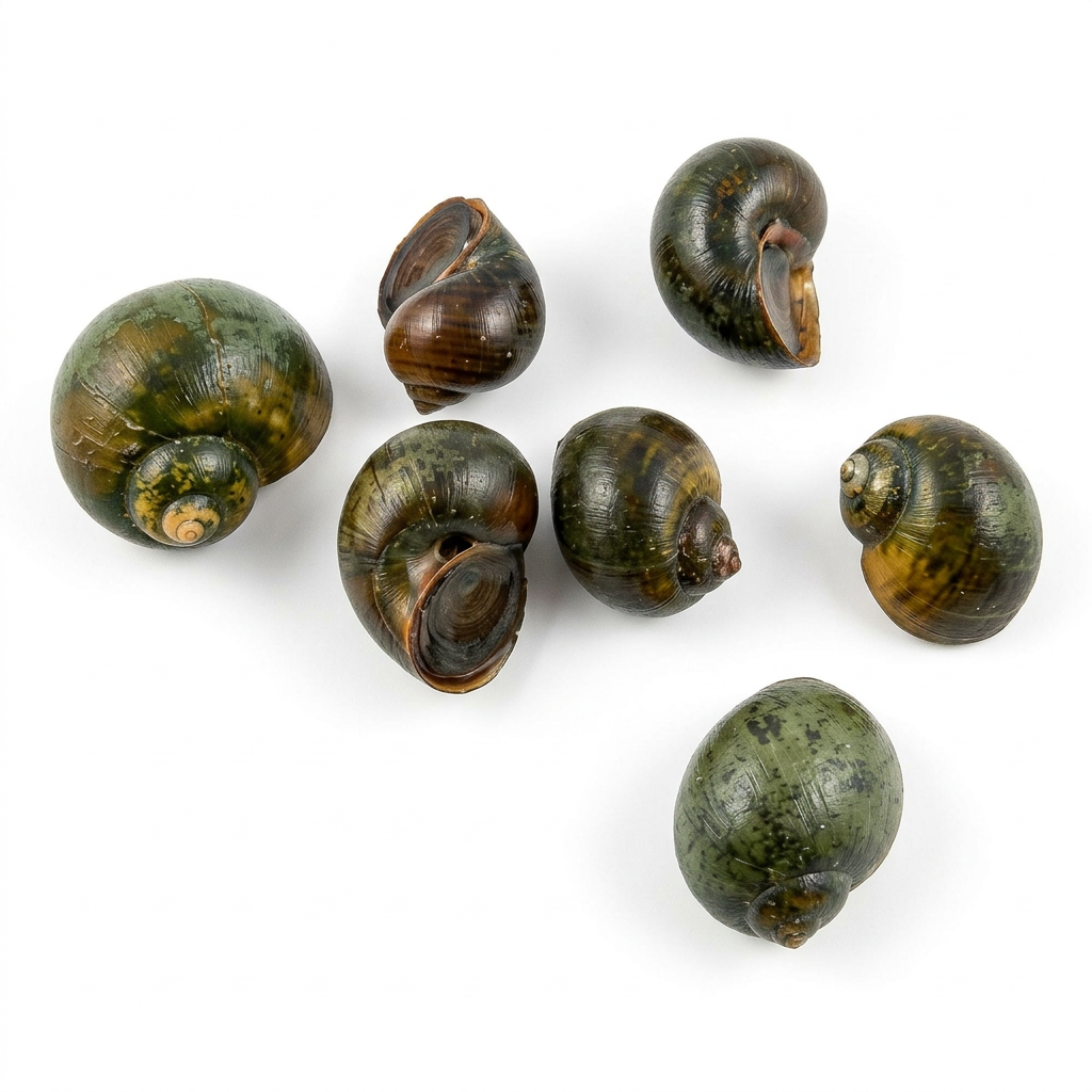 Asiatische Sumpfdeckelschnecke – Viviparidae sp.