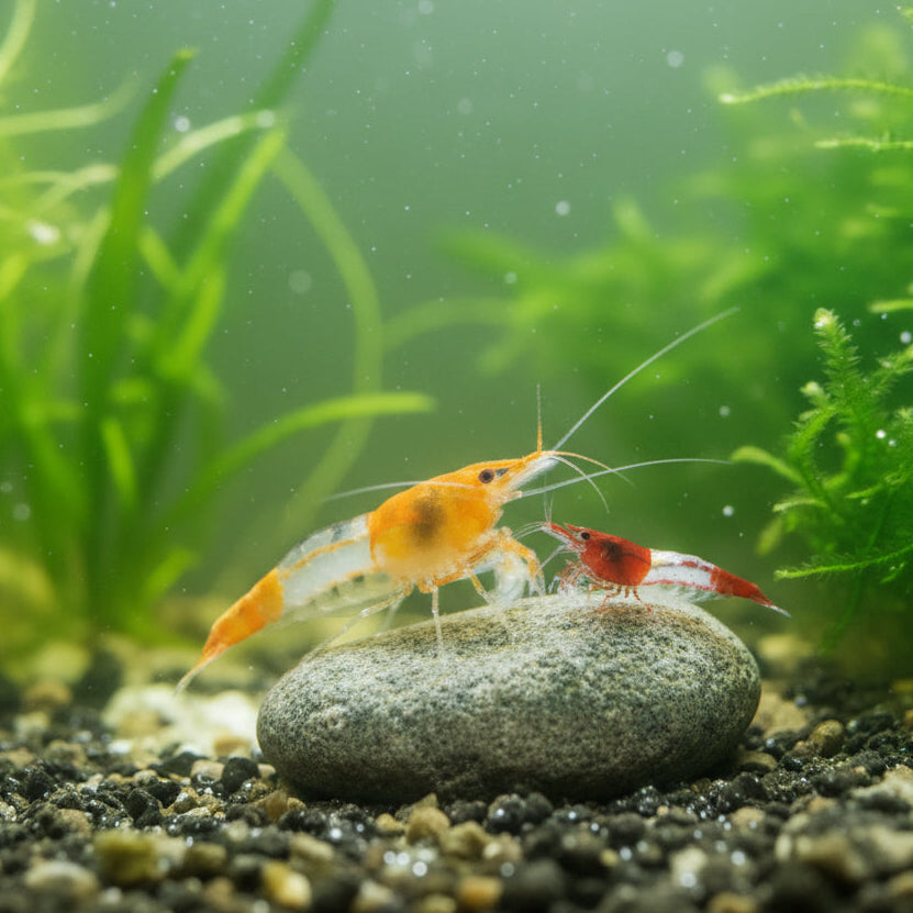 Rili Garnelen Mix - Neocaridina davidi "Rili" 10 Stück