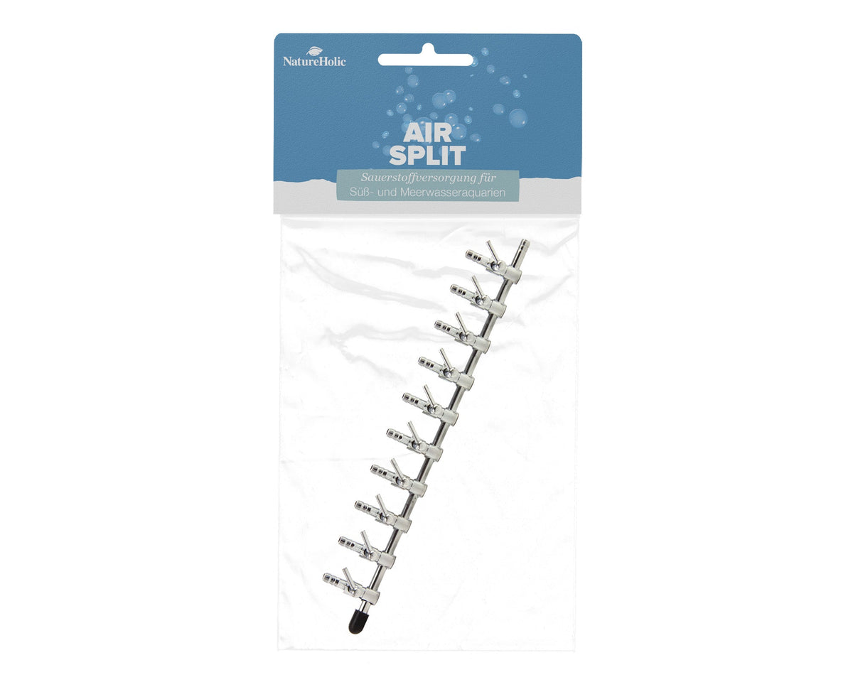 NatureHolic Air Split / Lufthahn Metall - effektive Luftverteilung fürs Aquarium