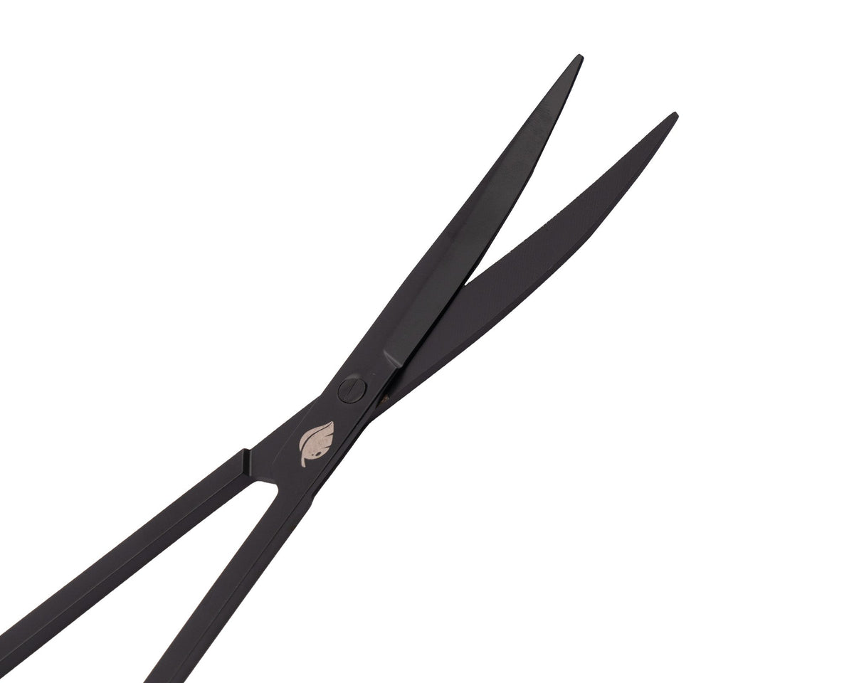 NatureHolic Scaping Scissors curved black - 25cm schwarze Pflanzenschere