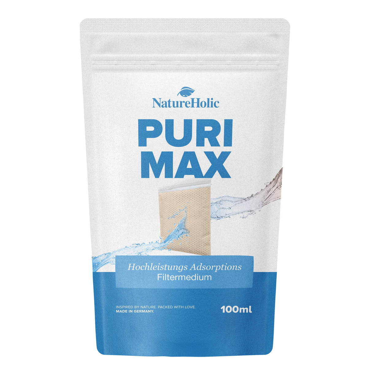 NatureHolic - Puri Max - 100ml / Adsorptionsmittel fürs Aquarium / Filtermedium