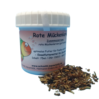 Rote Mückenlarven (75ml)
