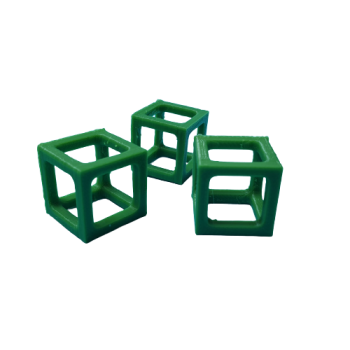 Shrimp-Cubes (grün) - 3 Stück