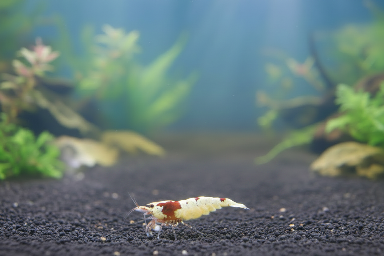 Zwerggarnele "Pinto red" - Caridina logemanni