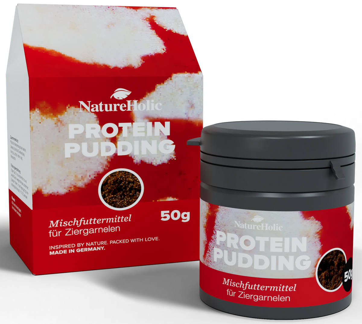 NatureHolic - Protein Pudding Garnelenfutter - 50ml