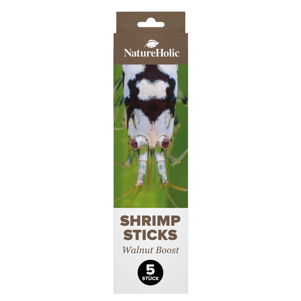 NatureHolic - Garnelen Lollies „Walnut Boost“ - 5 Lollis fürs Aquarium