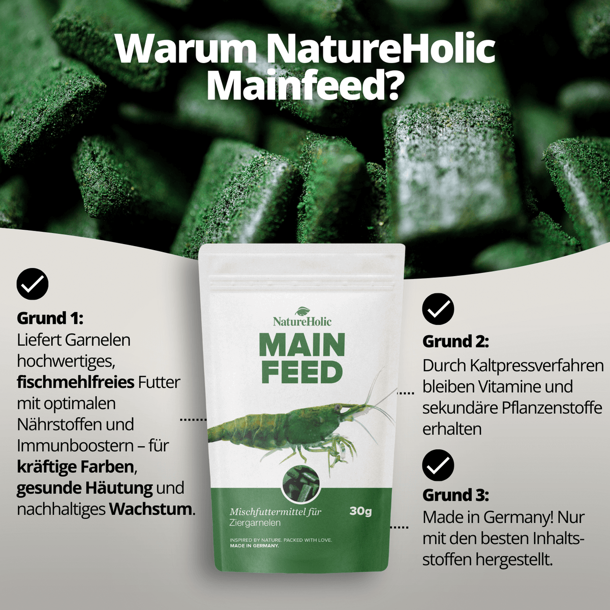 Mainfeed Probepackung