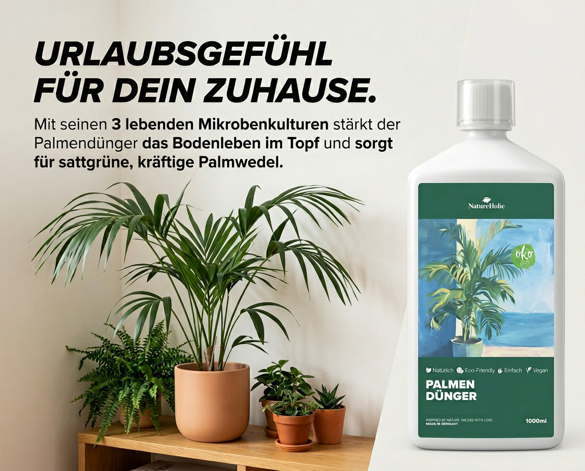 NatureHolic Palmendünger - Flüssig - 1000ml