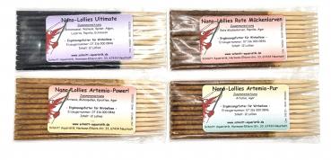 Nano-Shrimp-Lollies Set – 4 Sorten – 48 Stück