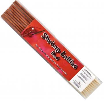 Shrimp-Lollies Red (10 Stück)