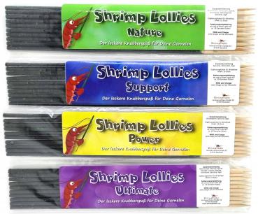 Shrimp-Lollies Set – Nature, Support, Power! & Ultimate – 40 Stück