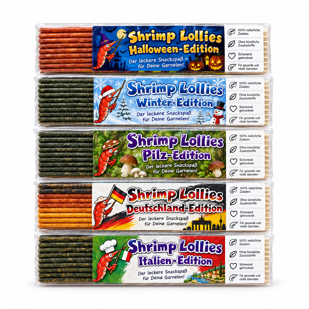 Shrimp-Lollies Sonder-Editionen-Set (5x10 Stück)