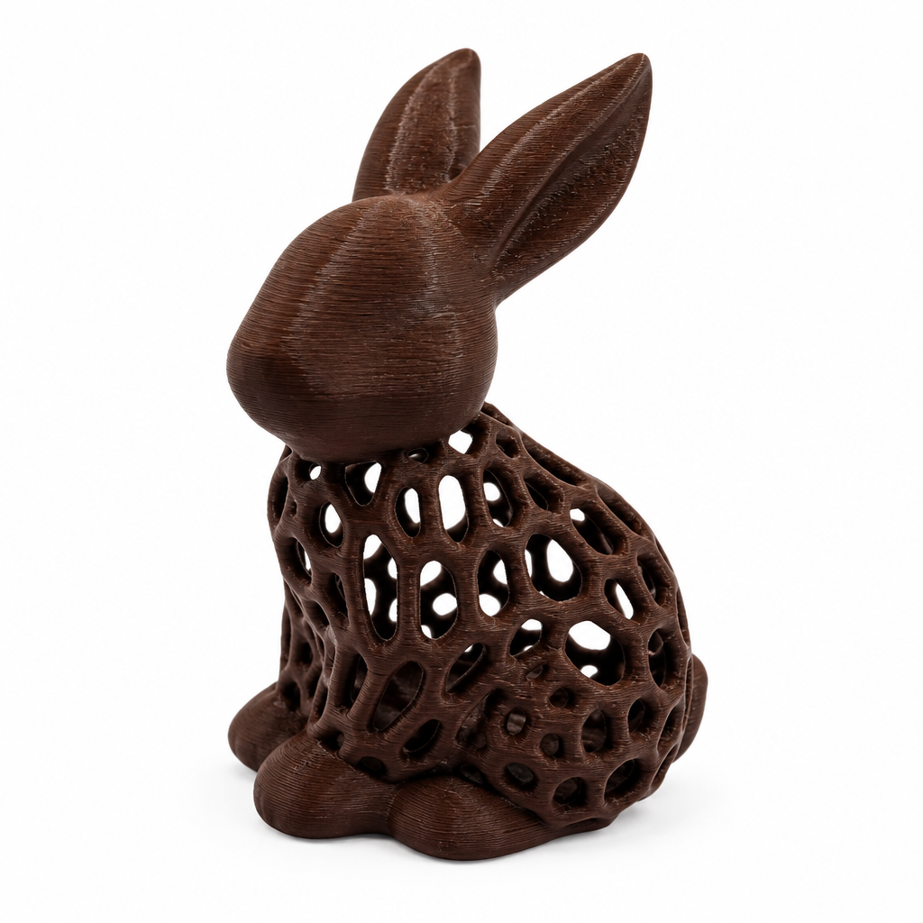Moos-Hase – 3D-gedruckte Aquarium-Dekoration