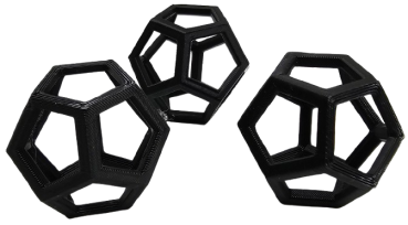 Shrimp Cluster (schwarz)