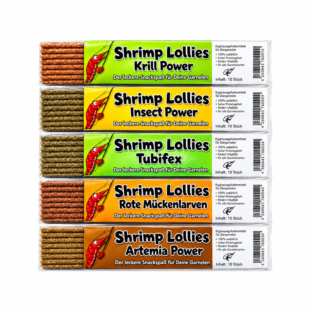 Shrimp-Lollies Proteine-Set (5er)