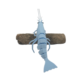 FlexiShrimp (Blue Jelly)
