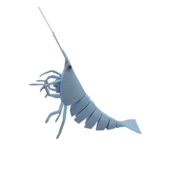 FlexiShrimp (Blue Jelly)