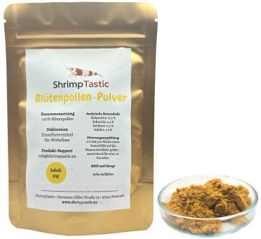 Blütenpollen-Pulver (2 mal 30g) 60 g.