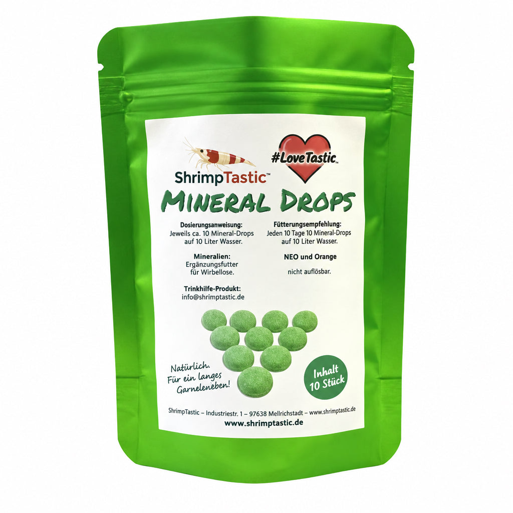 Mineral-Drops mit Spirulina, Spinat, Echinacea – 10 Stück