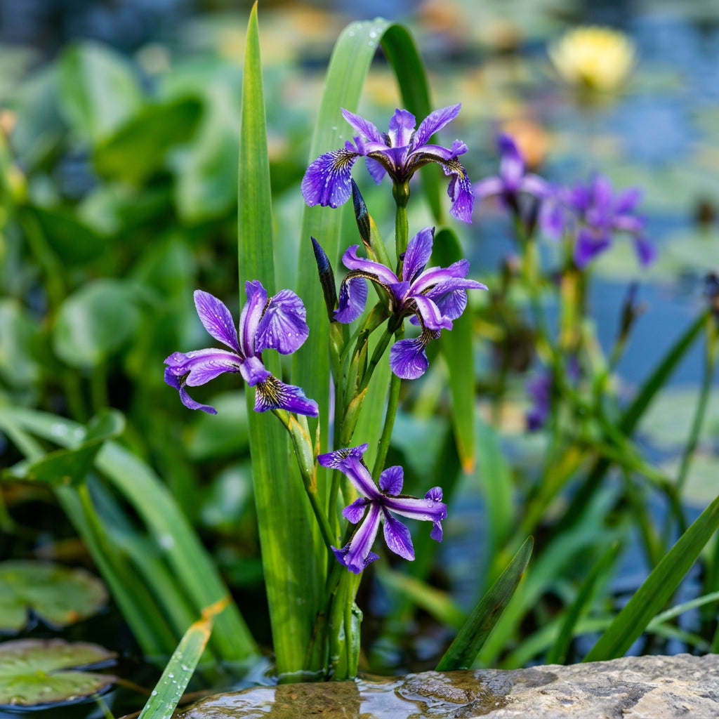 Sumpfiris, amerikanische, violett