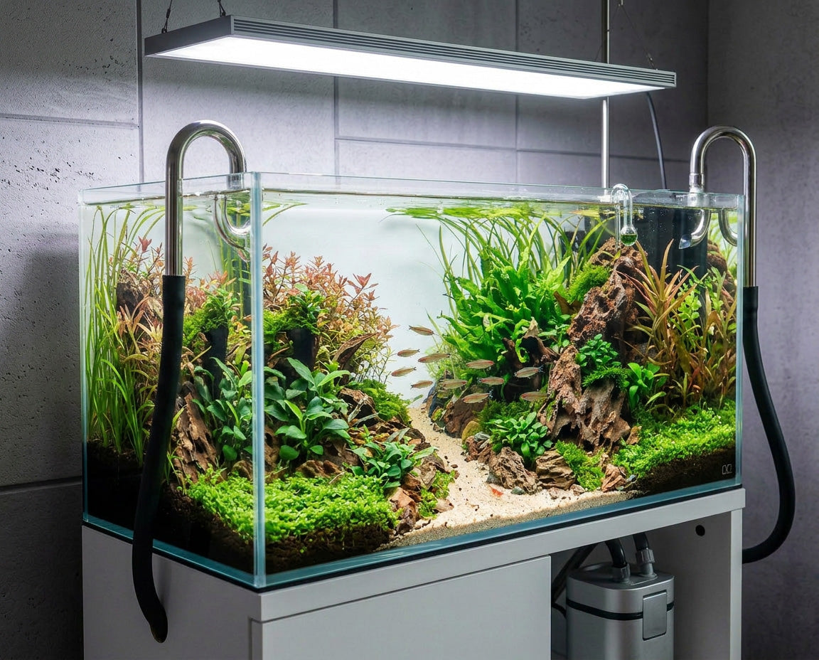 NatureHolic Silikon Aquarium Schlauch - Matt Schwarz - 12/16 mm - 3 m
