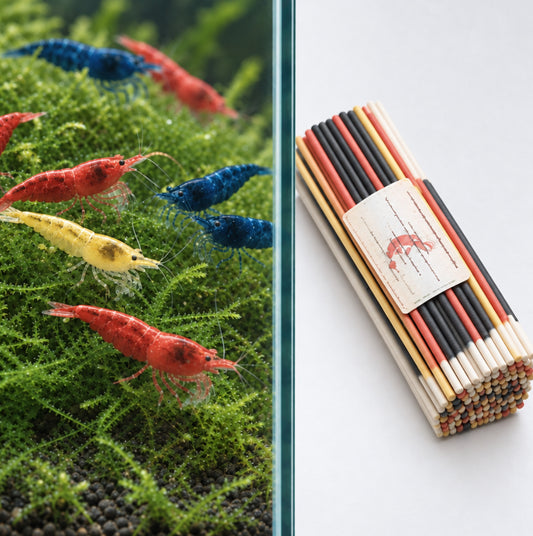 100 St. Garnelen MIX Neocaridina David + Gratis Shrimp-Lollies Super-Mix (11 Stück)
