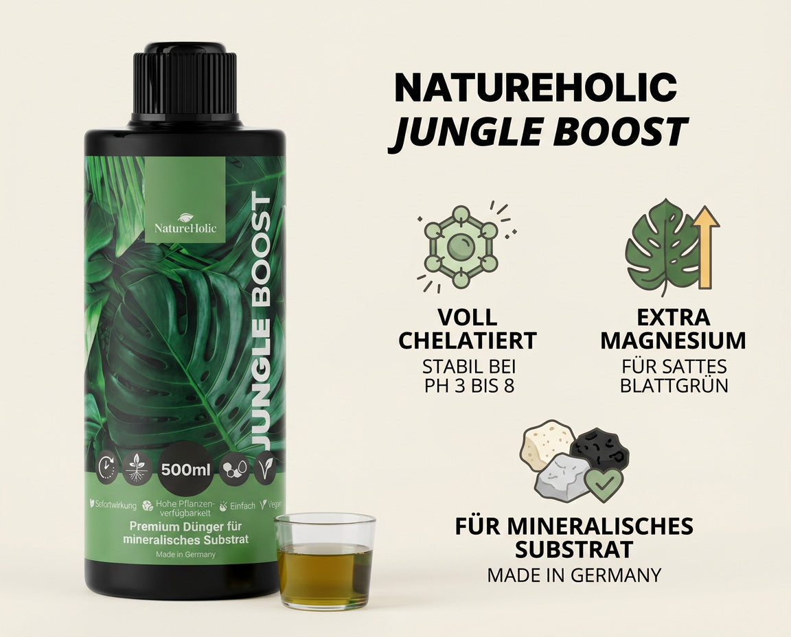 NatureHolic Jungle Boost - Premium Pflanzen Dünger 500ml