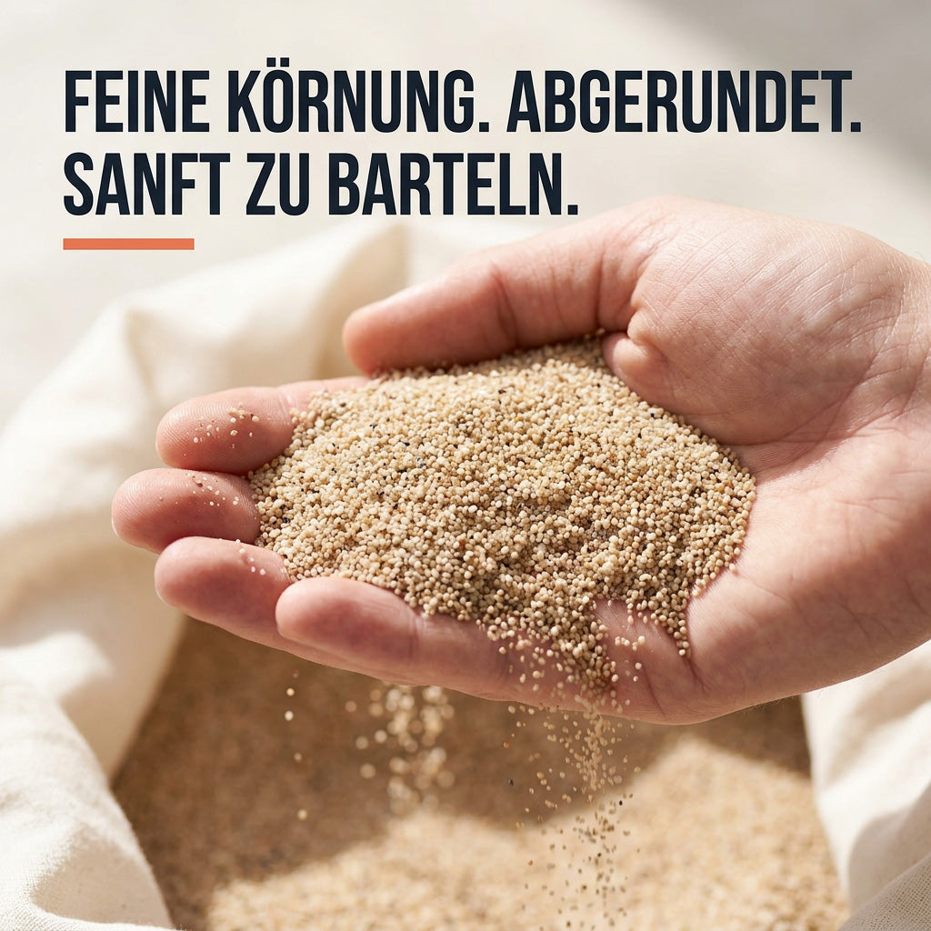 NatureHolic - Corydoras Sand 10 kg - Spezialbodengrund für Panzerwelse