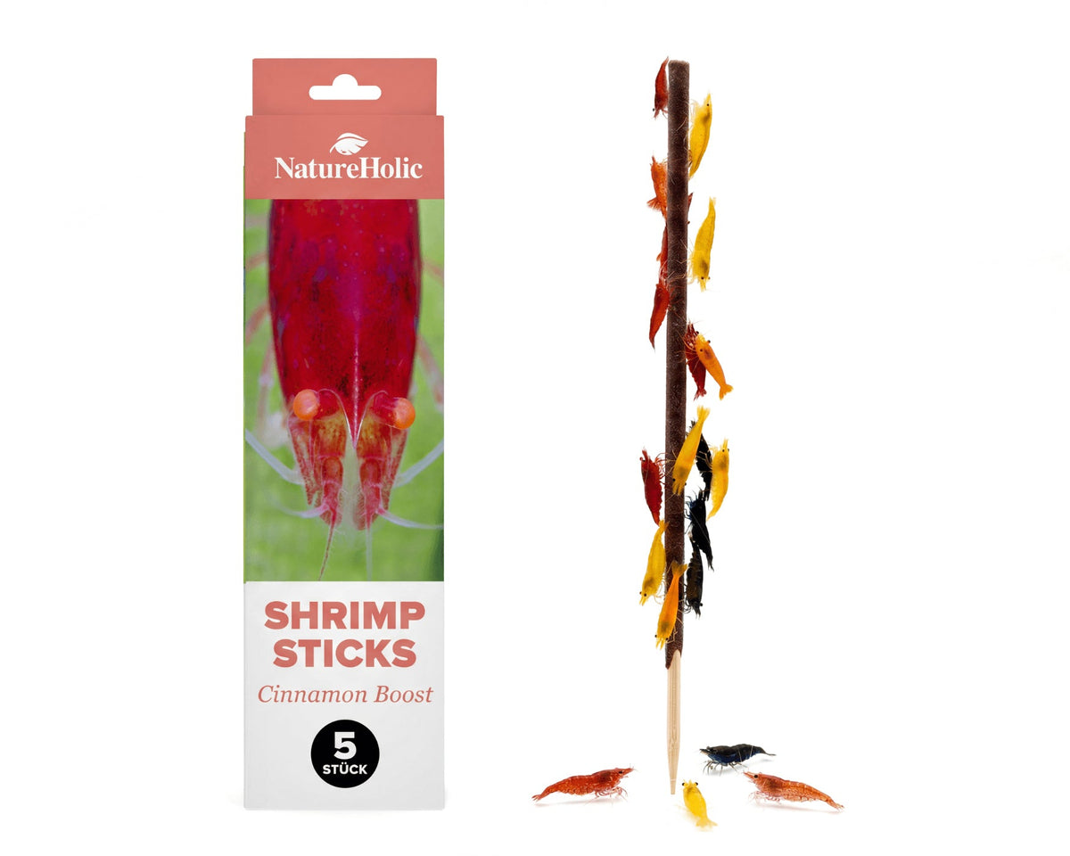 NatureHolic - Garnelen Lollies „Cinnamon Boost“ - 5 Lollis fürs Aquarium