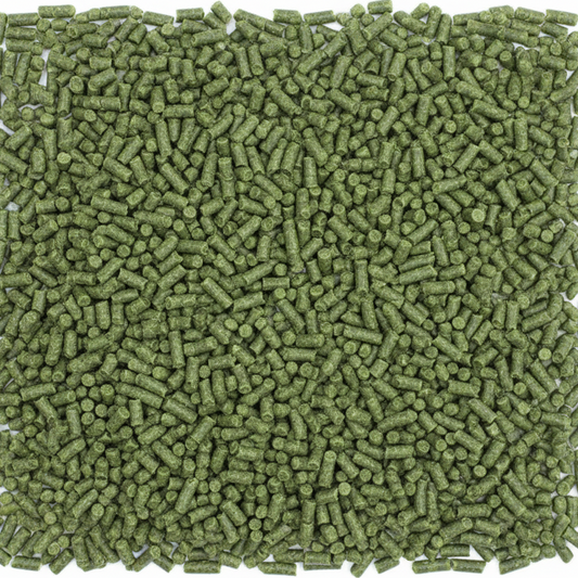 Hanfkraut-Pellets 4 mm 25 g – Natürliches Ergänzungsfutter für Garnelen, Schnecken & Zierfische