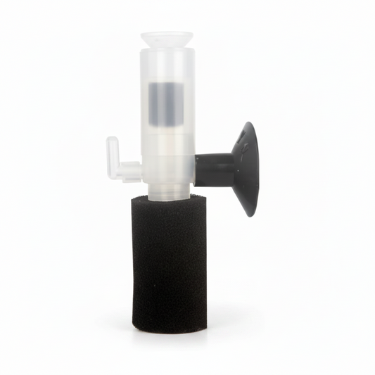 Mini Aquarium Schwammfilter, Ultra-Leiser Pneumatischer Innenfilter für Kleine Aquarien