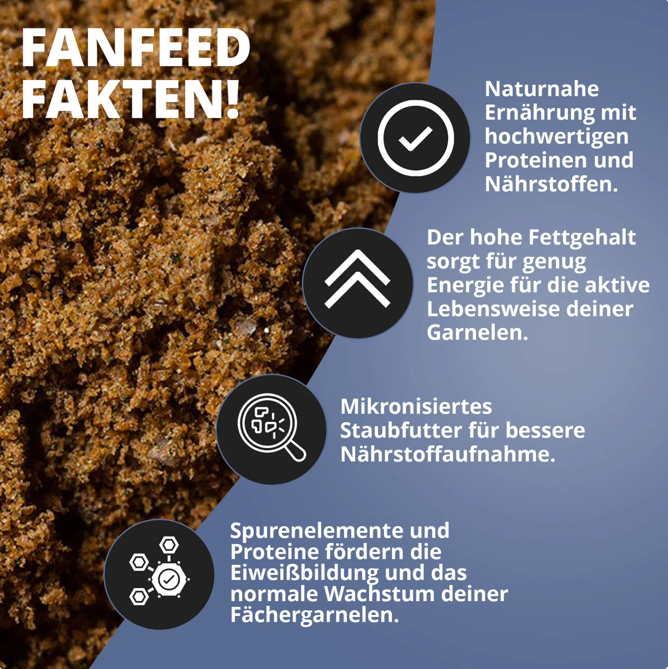 Fächerfeed - Fächergarnelenfutter - 30g - Fanfeed