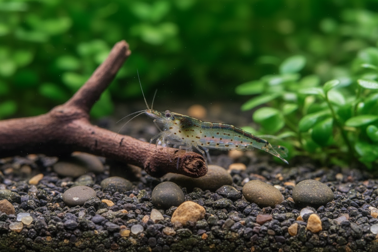 Amanogarnele - Größe "S" - Caridina multidentata