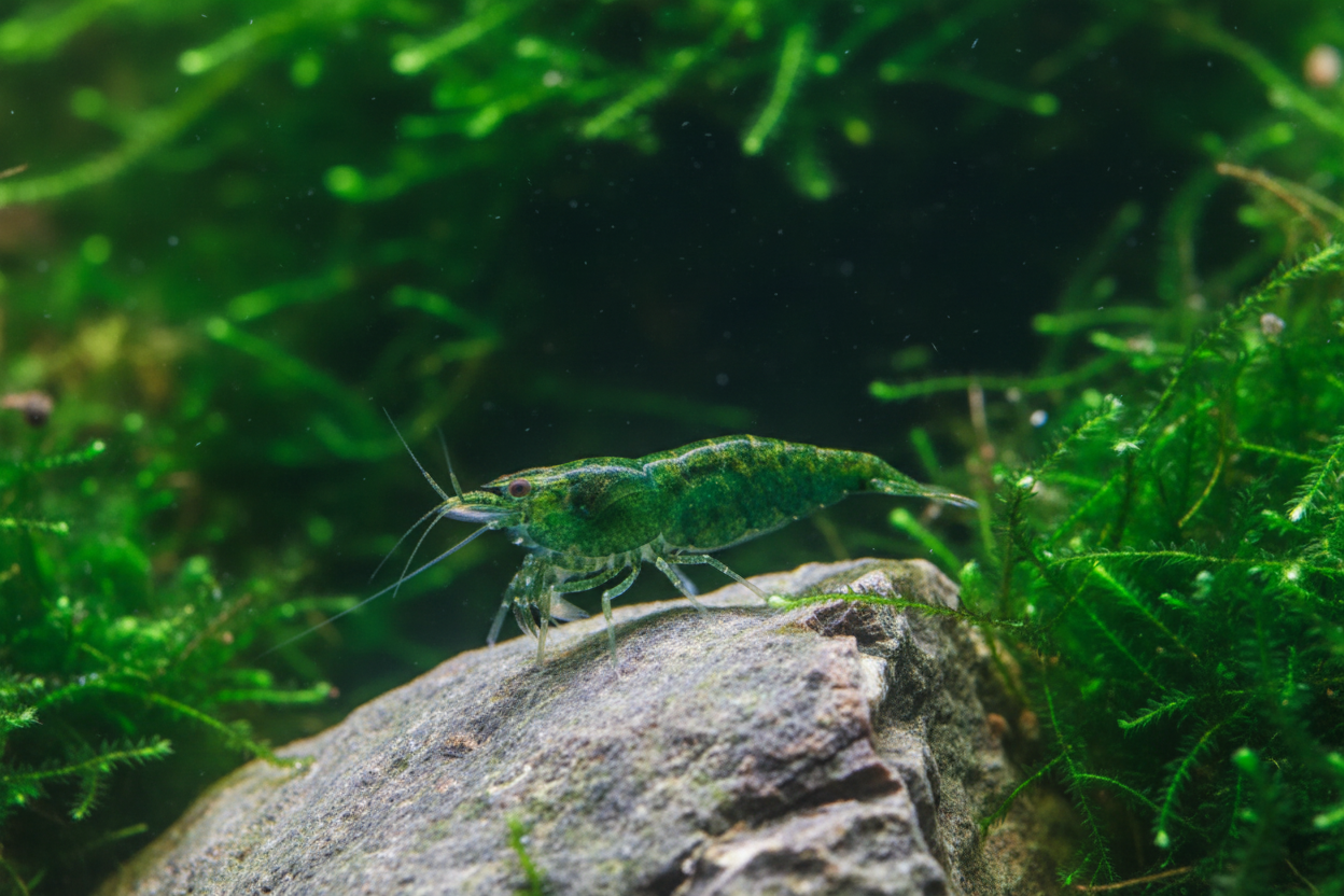 Crevette Green Jade - Neocaridina davidi