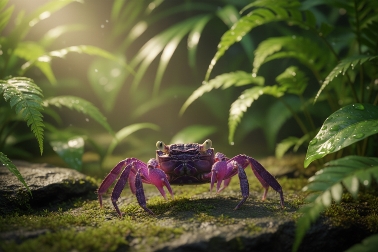 Crabe vampire - Geosesarma dennerle