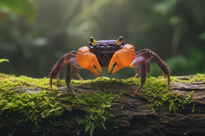 Vampire Crab "Red" - Geosesarma noduliferum