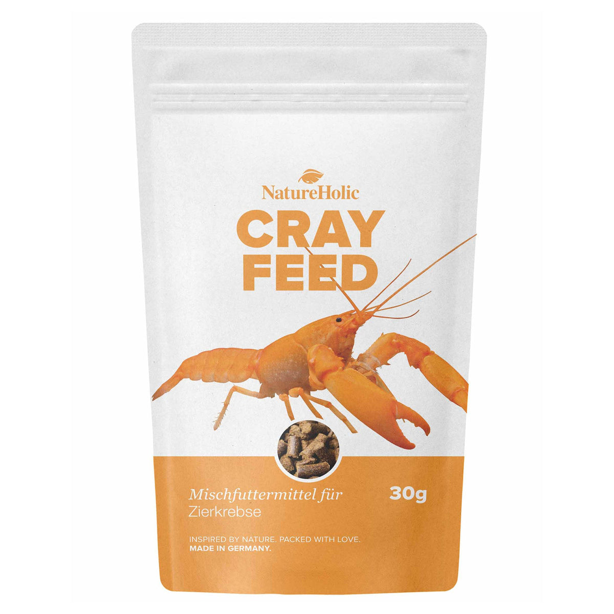 NatureHolic - Krebsfeed - Krebsfutter - 30g - Crayfeed