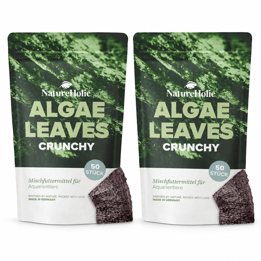 NatureHolic AlgaeLeaves - Algenblätter - 100 Stück ( 2 mal 50 Stück)