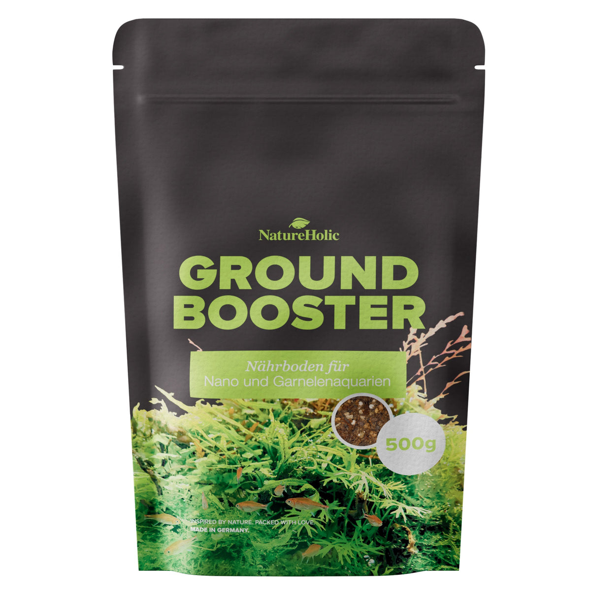 Natureholic - GroundBooster - Nährboden für Nano & Garnelenaquarien