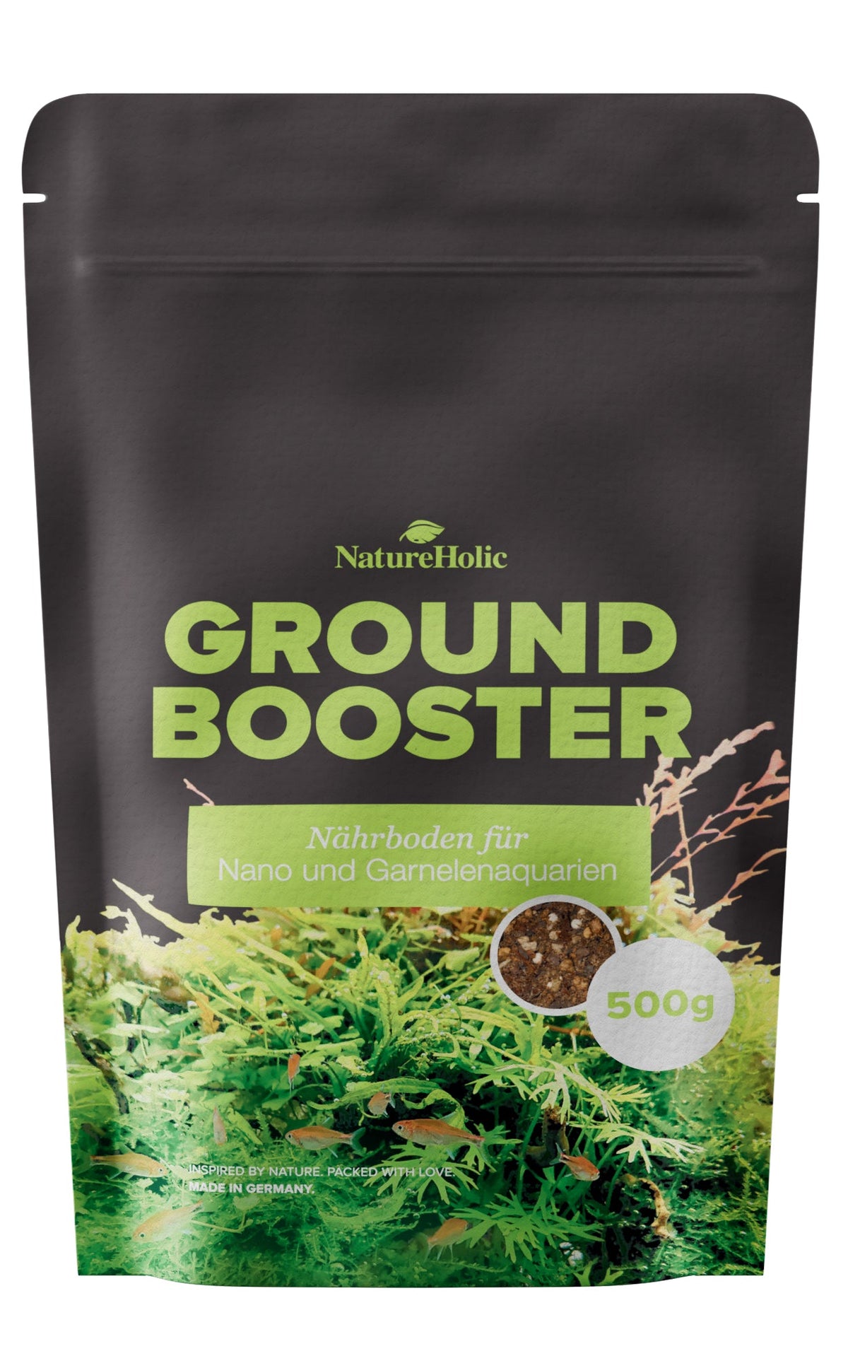 Natureholic - GroundBooster - Nährboden für Nano & Garnelenaquarien