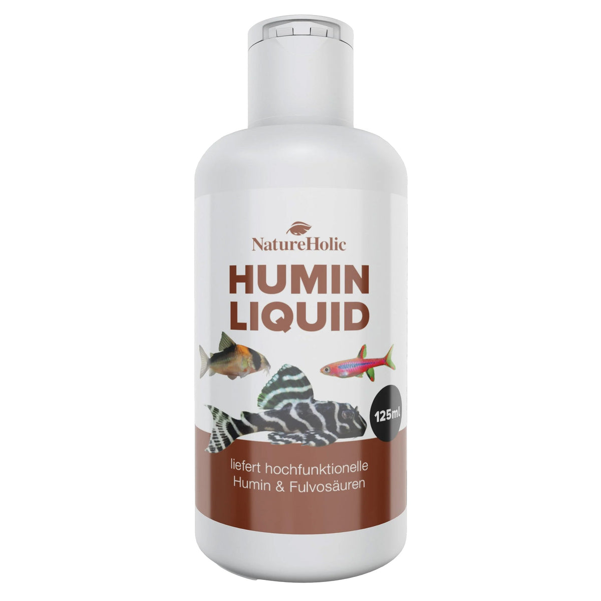 NatureHolic - Crusta Humin Liquid - 125ml / Wertvolle Huminstoffe für dein Aquarium