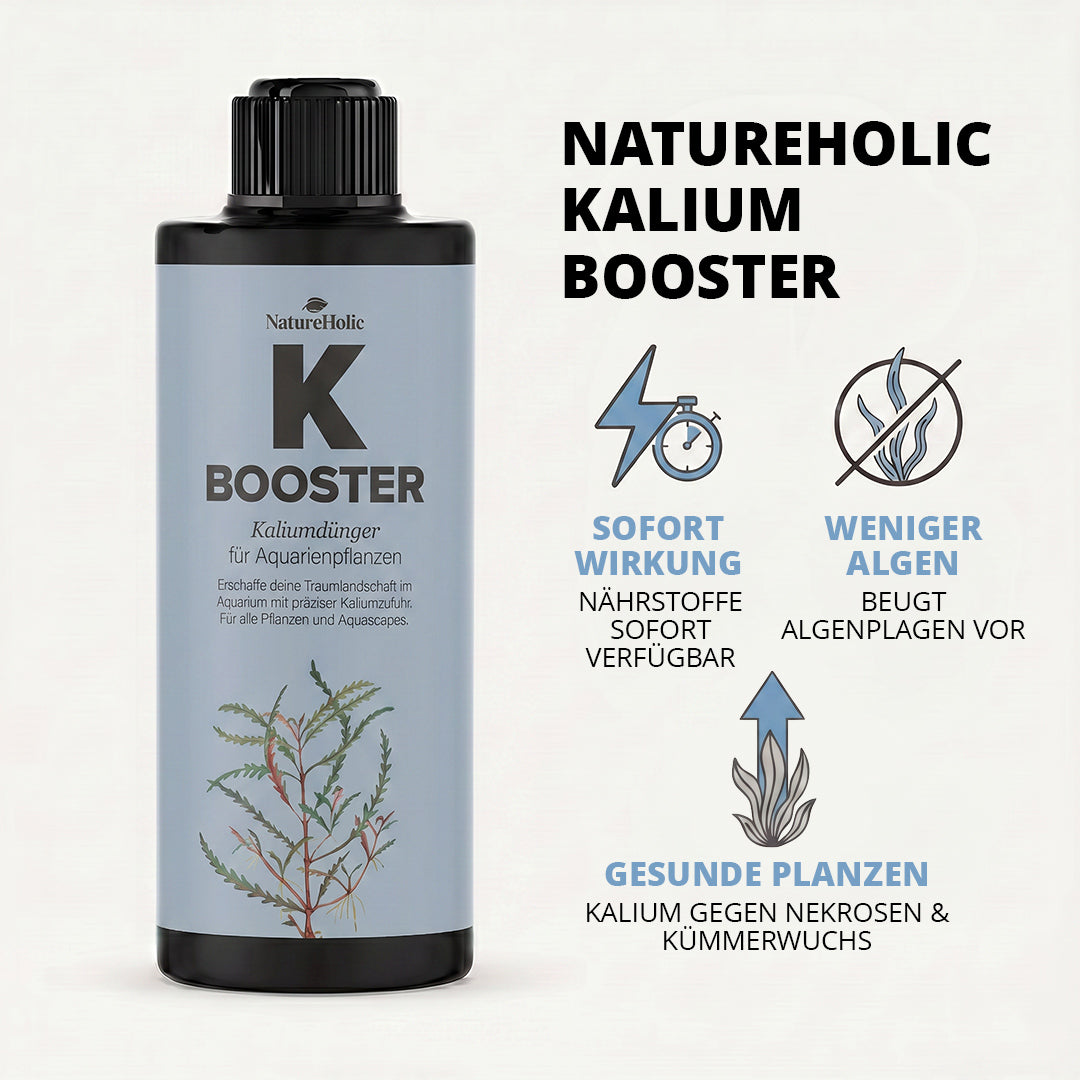 NatureHolic - K Booster - flüssiger Kalium Aquariumdünger