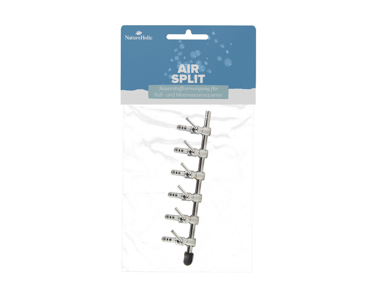 NatureHolic Air Split / Lufthahn Metall - effektive Luftverteilung fürs Aquarium