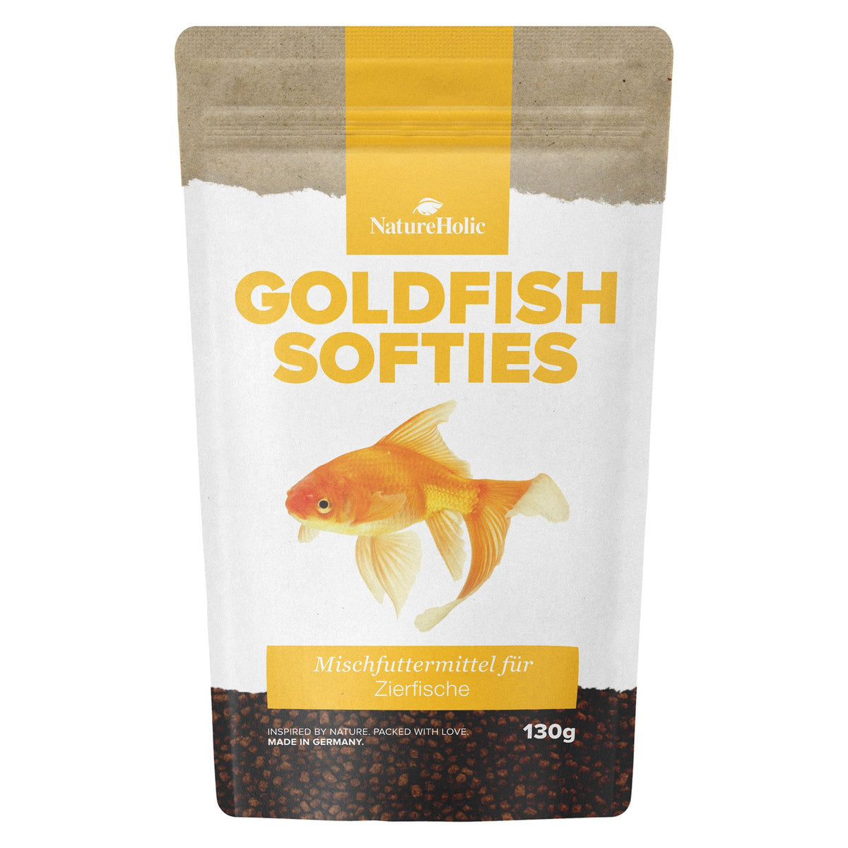 NatureHolic Goldfish Softies - Goldfischfutter - 130g