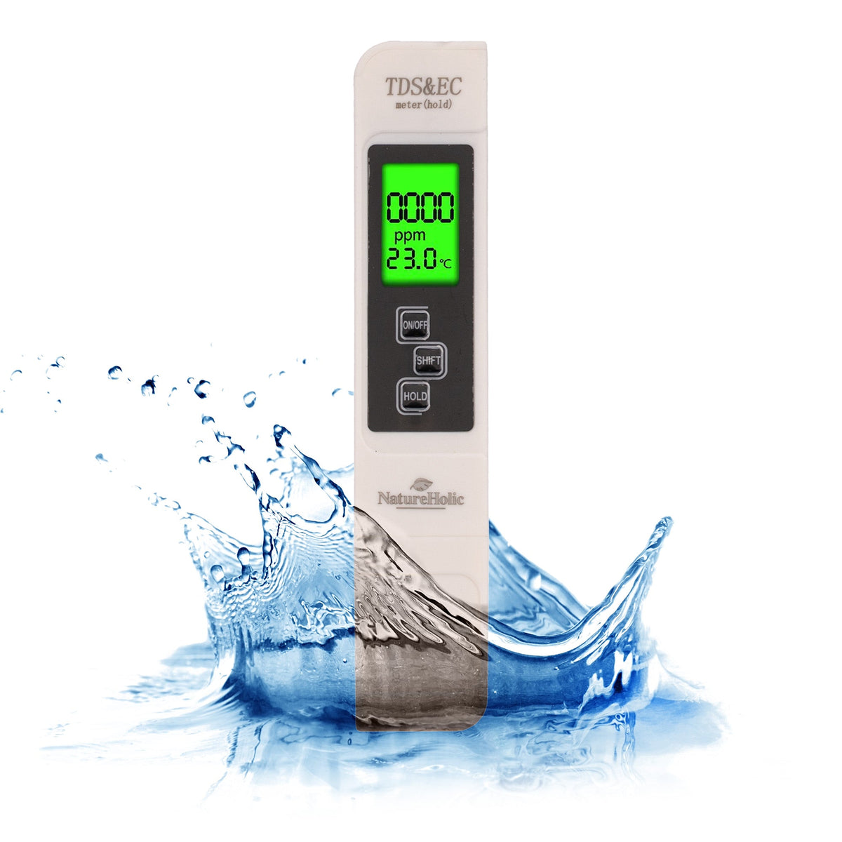 NatureHolic - Mikrosiemens / TDS Leitwert Messgerät für Aquarien