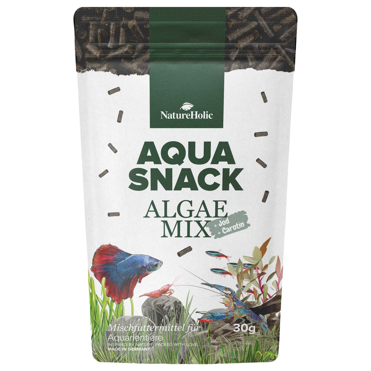 NatureHolic - AquaSnack AlgaeMix Sticks - 30g