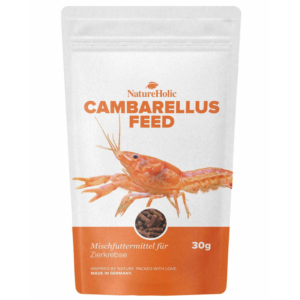 NatureHolic Cambarellusfeed – CPO & Zwergkrebsfutter